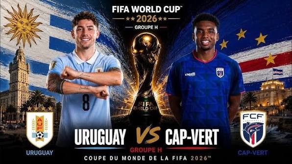 LIVE | Uruguay vs Cape Verde | FIFA World Cup 2026