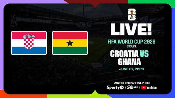 LIVE | Croatia vs Ghana | FIFA World Cup 2026